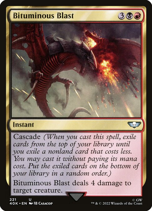 Bituminous Blast - 40K - 221