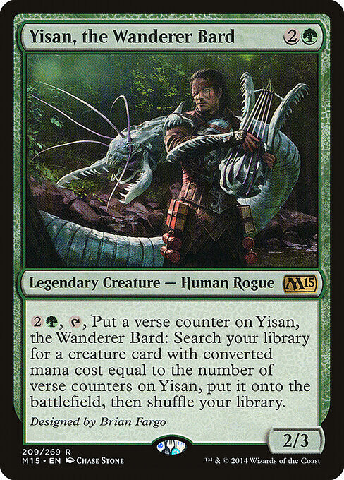 Yisan, the Wanderer Bard - M15 - 209