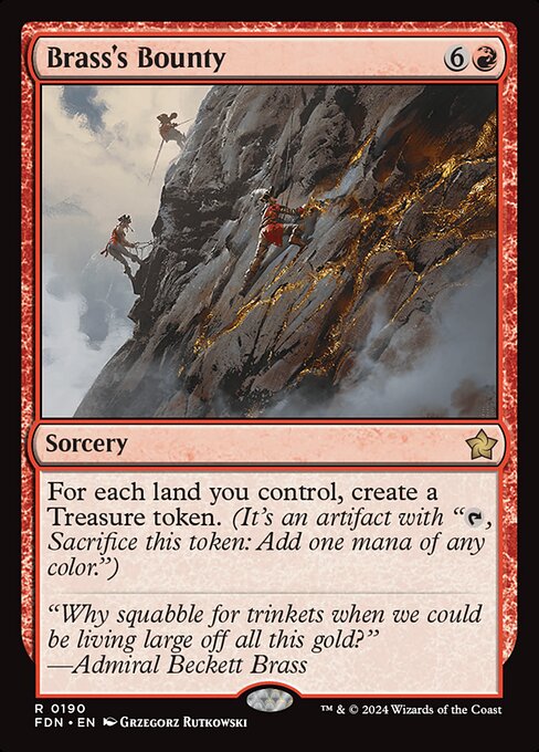 Brass's Bounty - FDN - 190