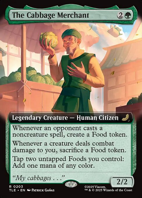 The Cabbage Merchant (Extended Art) (Foil) - TLE - 203