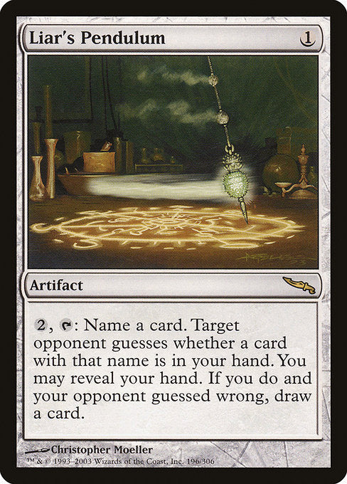 Liar's Pendulum - MRD - 196