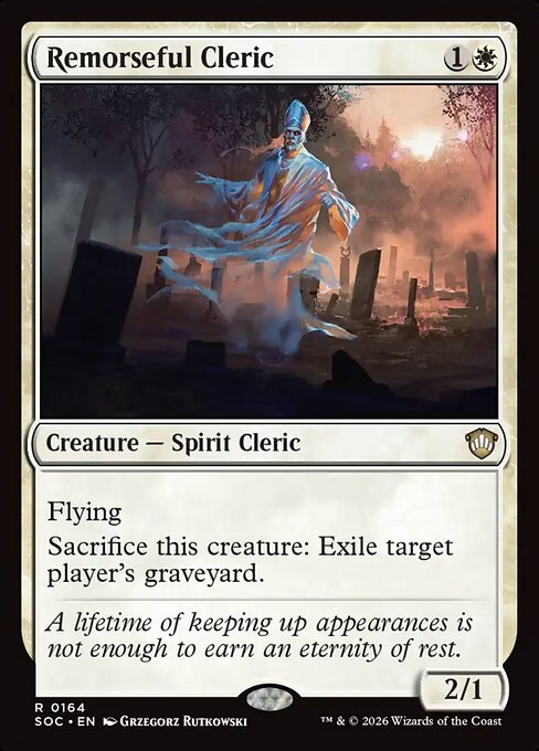 Remorseful Cleric - SOC - 164