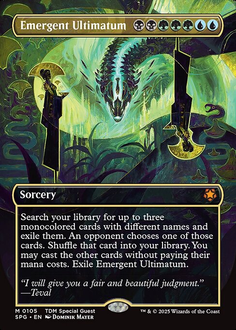 Emergent Ultimatum (Borderless) (Foil) - SPG - 105