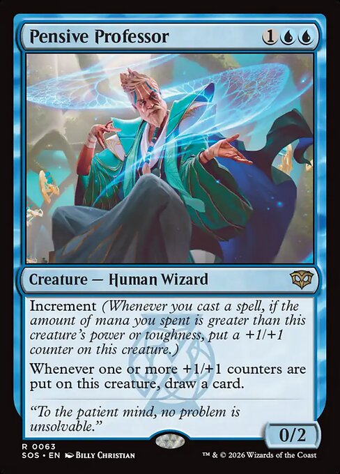 Pensive Professor - SOS - 63