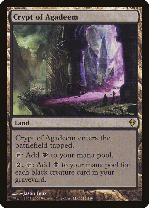 Crypt of Agadeem (Foil) - ZEN - 212