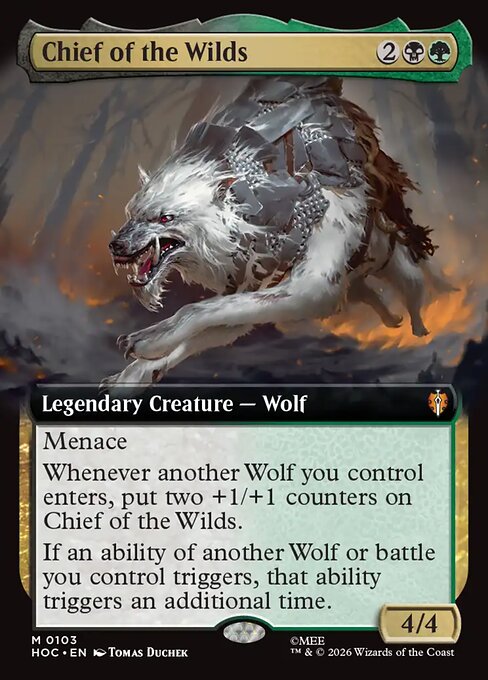 Chief of the Wilds (Extended Art) - HOC - 103