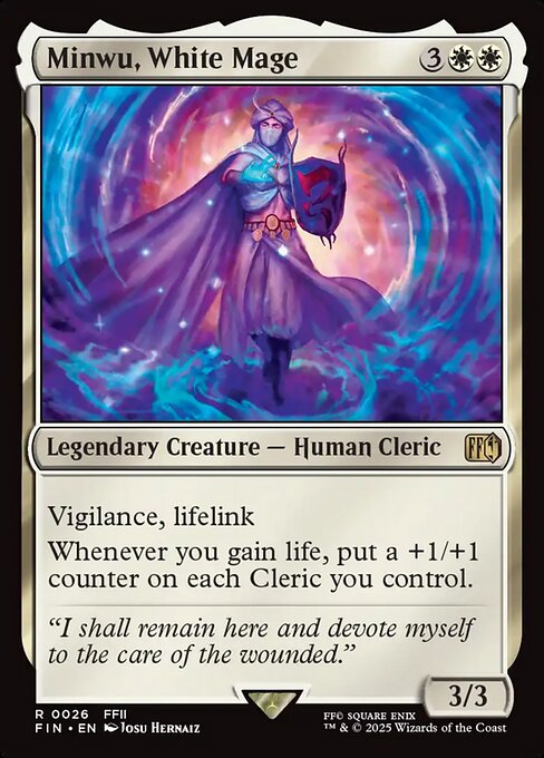 Minwu, White Mage - FIN - 26