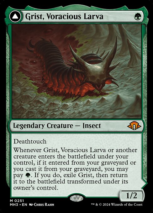 Grist, Voracious Larva - MH3 - 251