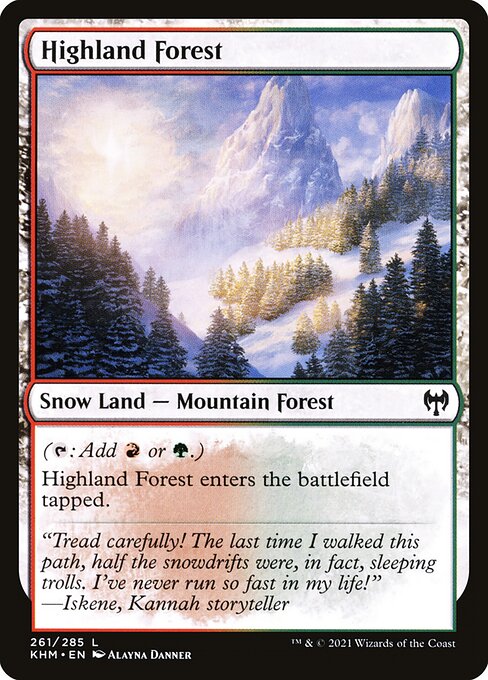 Highland Forest - KHM - 261