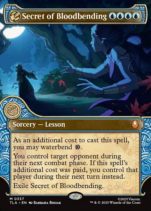 Secret of Bloodbending (Showcase) - TLA - 337