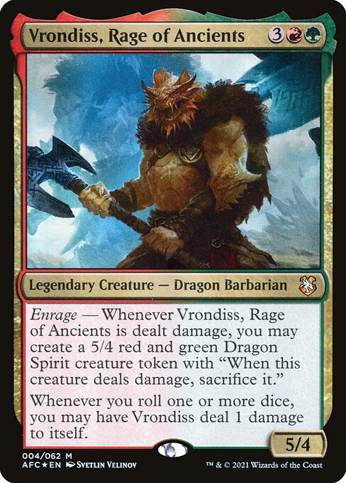 Vrondiss, Rage of Ancients (Foil) - AFC - 4