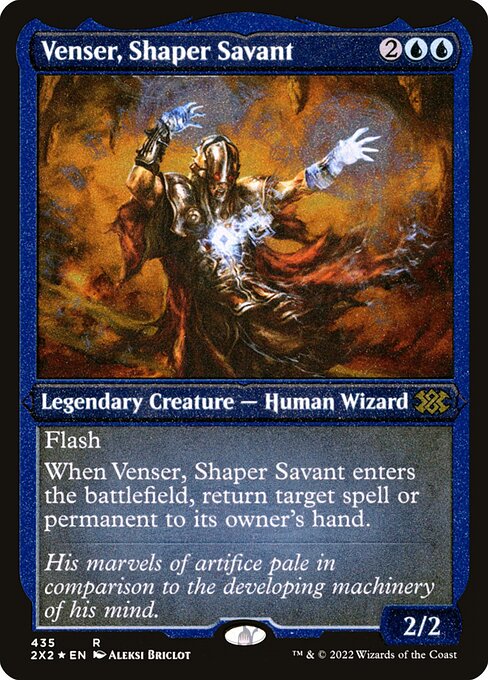 Venser, Shaper Savant (Foil Etched) - 2X2 - 435