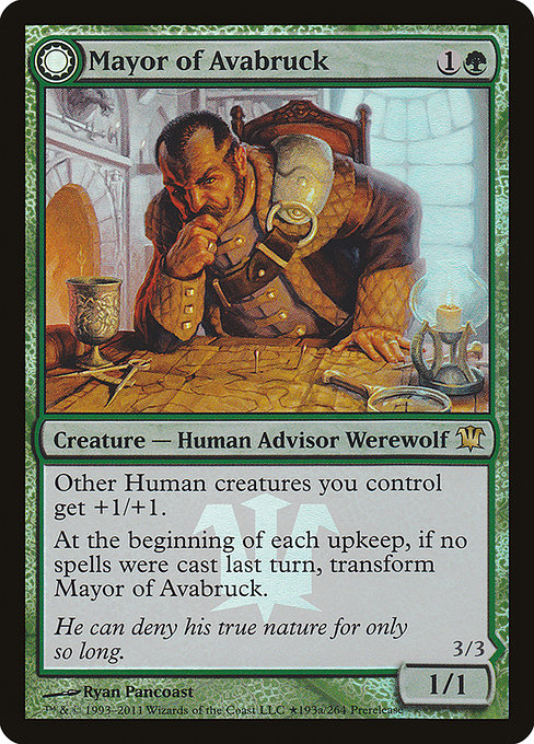 Mayor of Avabruck (Foil) - PISD - 193★