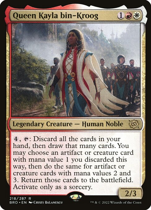 Queen Kayla bin-Kroog - BRO - 218