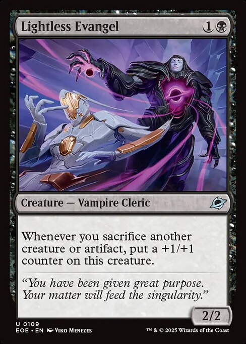 Lightless Evangel (Foil) - EOE - 109