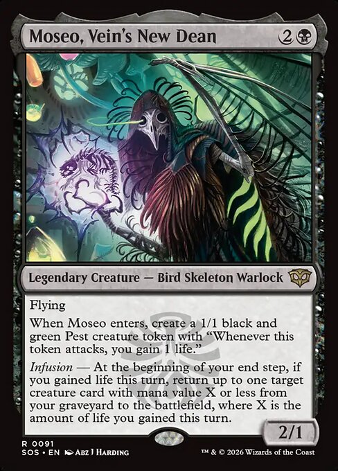 Moseo, Vein's New Dean (Foil) - SOS - 91