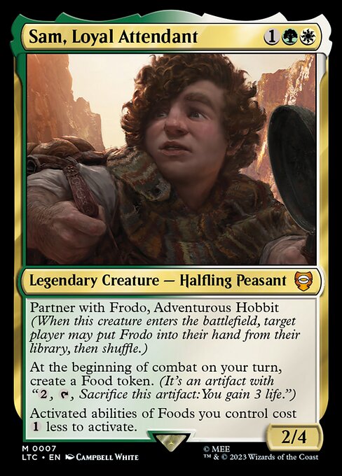 Sam, Loyal Attendant (Foil) - LTC - 7