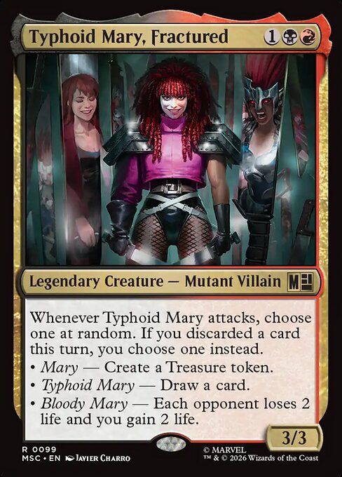 Typhoid Mary, Fractured - MSC - 99