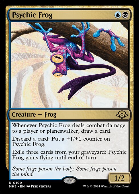 Psychic Frog - MH3 - 199