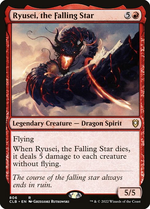 Ryusei, the Falling Star - CLB - 806