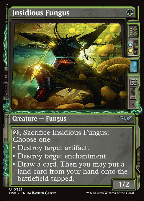 Insidious Fungus (Showcase) (Foil) - DSK - 321
