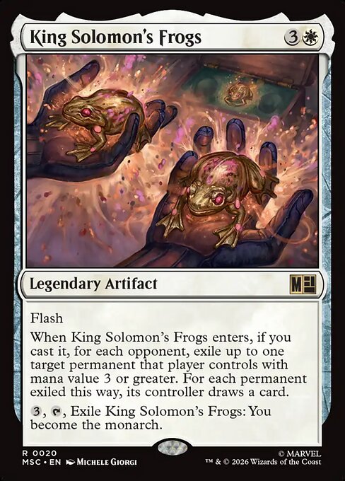 King Solomon's Frogs - MSC - 20