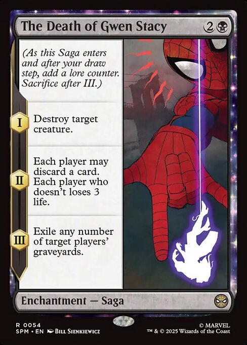 The Death of Gwen Stacy (Foil) - SPM - 54