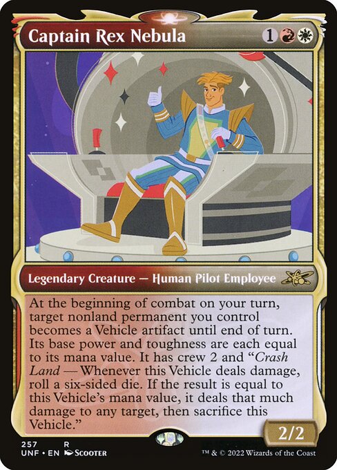 Captain Rex Nebula (Showcase) (Foil) - UNF - 257