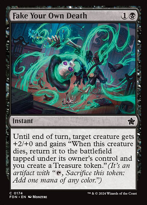 Fake Your Own Death (Foil) - FDN - 174