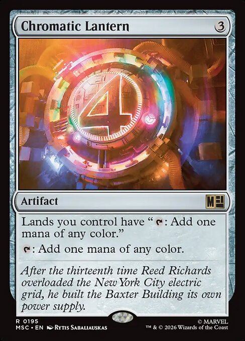 Chromatic Lantern - MSC - 195