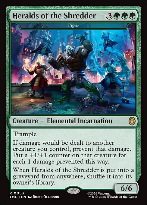 Heralds of the Shredder - Vigor - TMC - 53