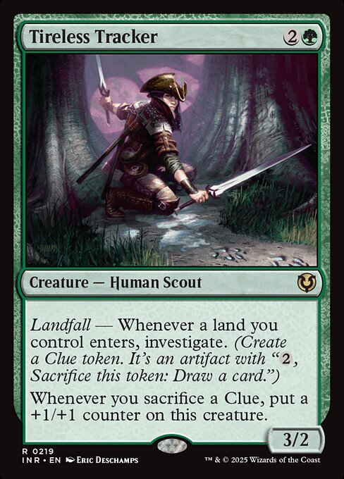 Tireless Tracker (Foil) - INR - 219