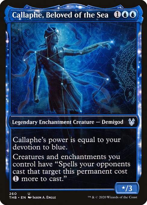 Callaphe, Beloved of the Sea (Showcase) (Foil) - THB - 260
