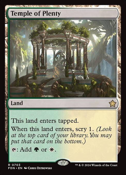 Temple of Plenty - FDN - 703