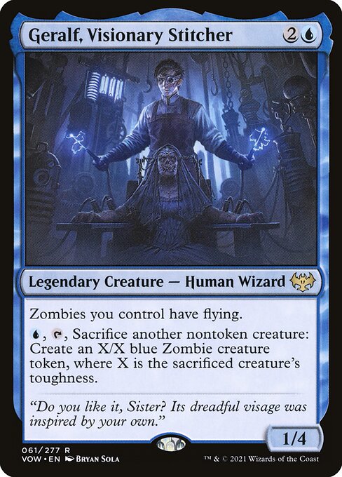 Geralf, Visionary Stitcher - VOW - 61