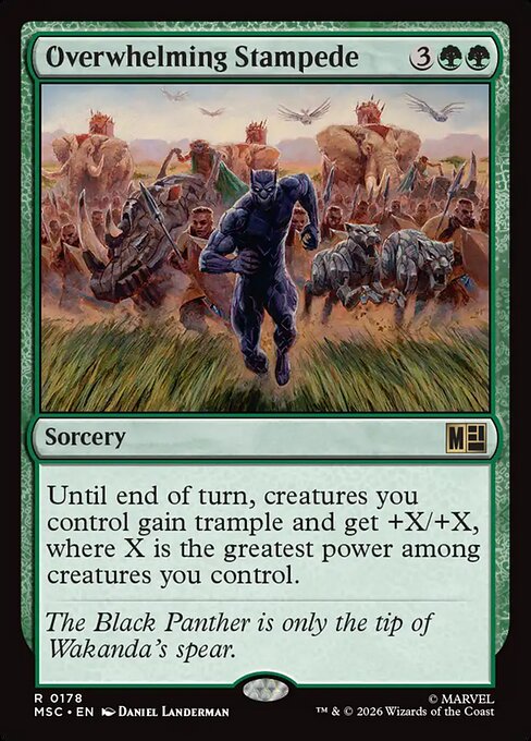 Overwhelming Stampede - MSC - 178