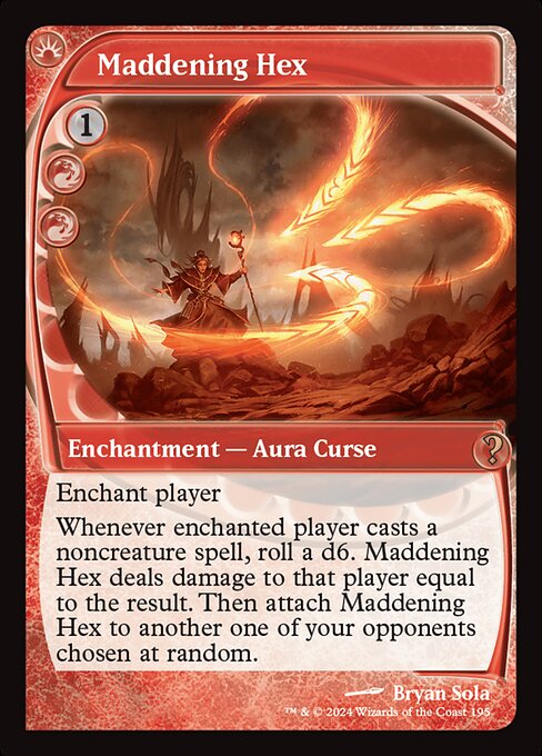 Maddening Hex (Future Sight) (Foil) - MB2 - 195