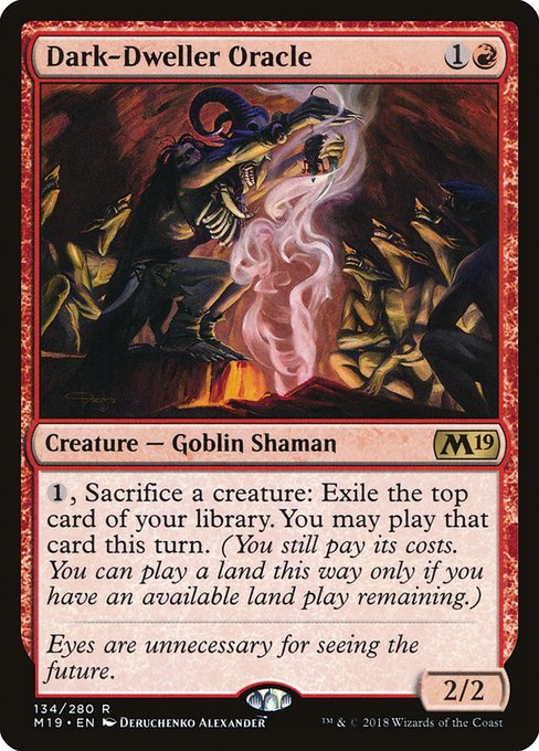Dark-Dweller Oracle - M19 - 134