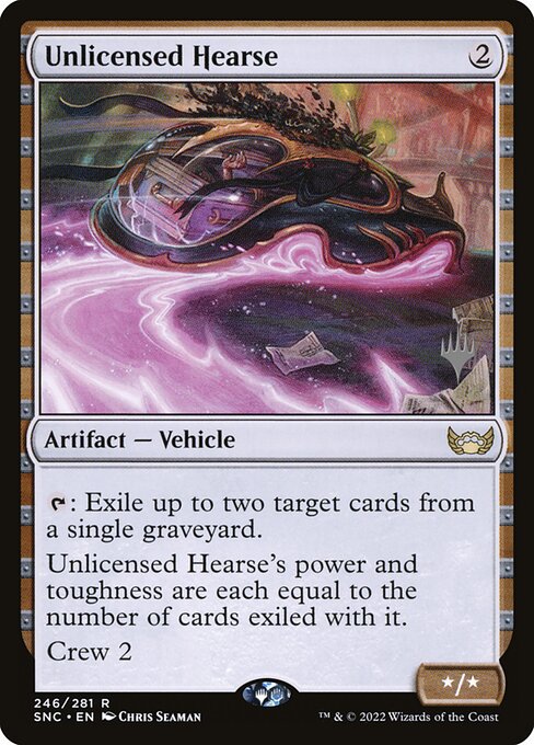 Unlicensed Hearse - PSNC - 246p