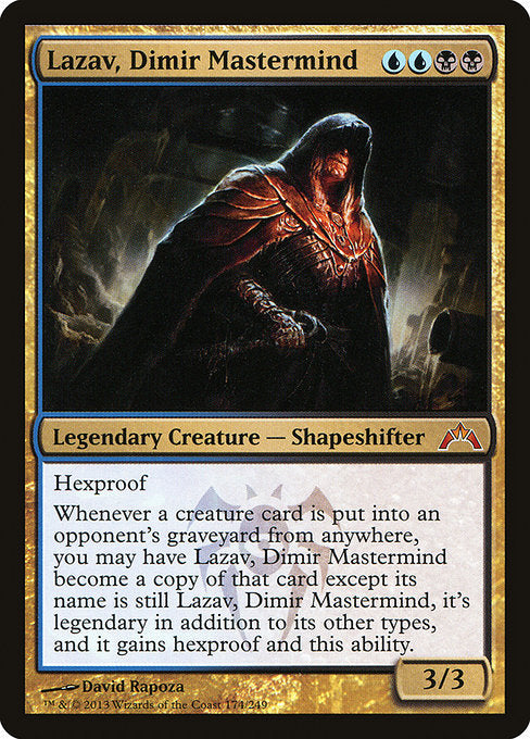 Lazav, Dimir Mastermind - GTC - 174