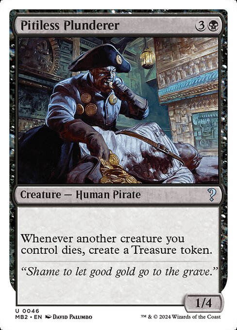 Pitiless Plunderer (White Border) - MB2 - 46