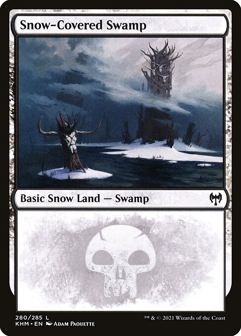 Snow-Covered Swamp (280) - KHM - 280