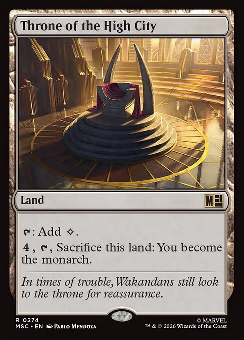 Throne of the High City - MSC - 274