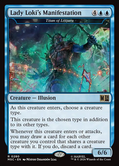 Lady Loki's Manifestation - Titan of Littjara - MSC - 280