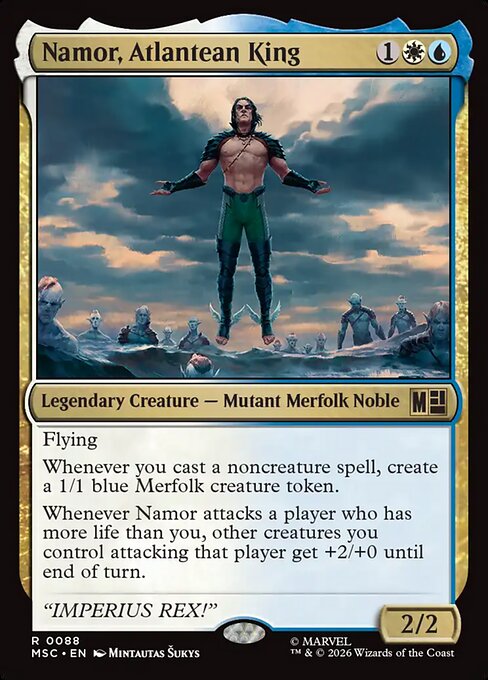 Namor, Atlantean King - MSC - 88