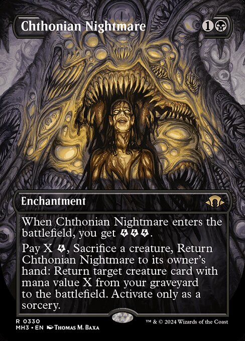 Chthonian Nightmare (Borderless) - MH3 - 330