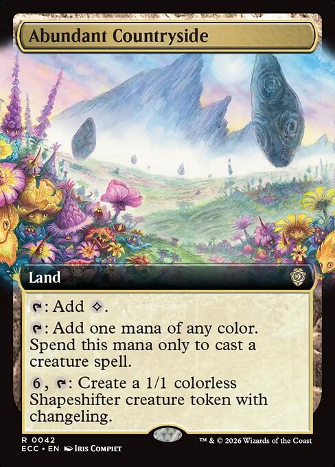 Abundant Countryside (Extended Art) - ECC - 42