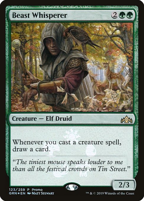 Beast Whisperer (Foil) - PGRN - 123★