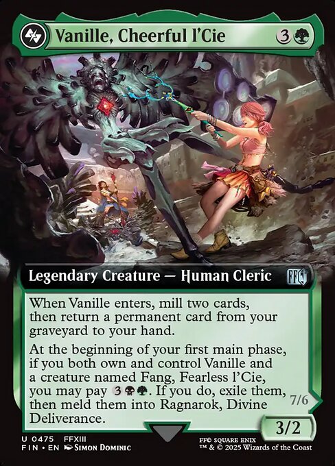 Vanille, Cheerful l'Cie (Extended Art) (Foil) - FIN - 475