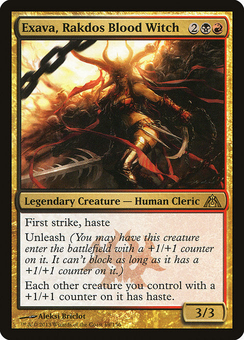 Exava, Rakdos Blood Witch (Foil) - DGM - 69